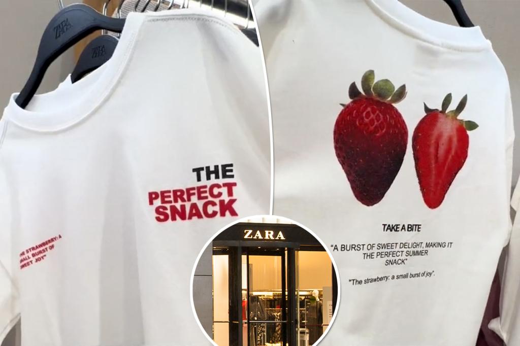 Zara pulls sexually explicit children's t-shirt after complaints: 'I'm disgusted'